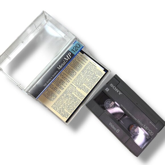 Maxell 8mm VideoCassette PS-120 Metal Particle Tape 120/240 Min Recording Time - Picture 8 of 10